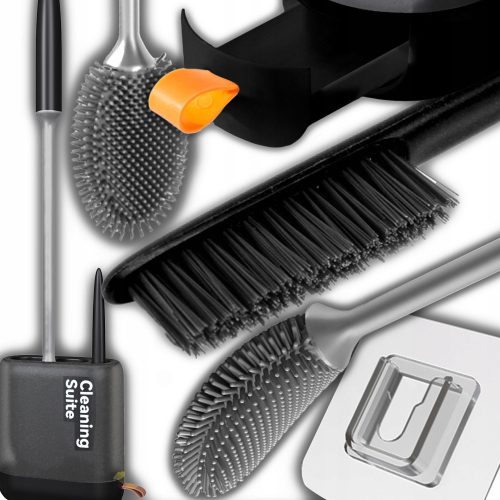 SILIKONSKA WC četka viseća DRIPPER WC antibakterijska 2u1