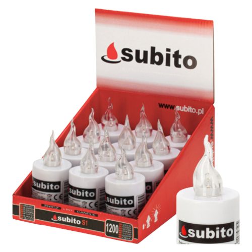  LED umetak za svijeće Subito 10,07 cm