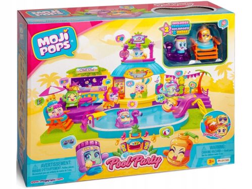 Moji Pops Pool Party Magic Box Figure Set PMPSP112IN10
