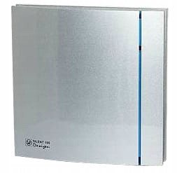 SOLER & PALAU VENTURE SILENT 100CZ SILVER DESIGN kupaonski ventilator 100 mm