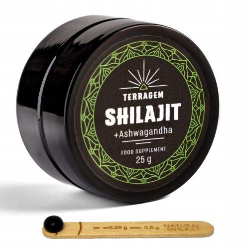 Shilajit s Ashwagandhom 25g - Prirodni eliksir za vitalnost i dugovječnost