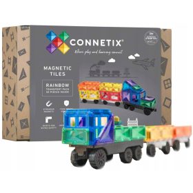    Connetix magnetni blokovi Connetix Rainbow Transport magnetni blokovi 50 komada 50 kom.