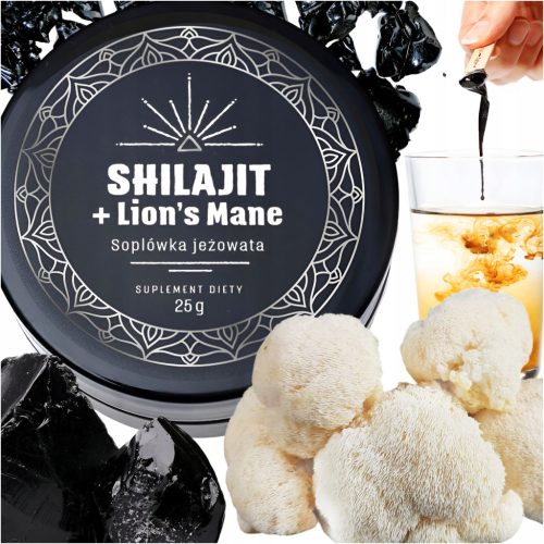 Pasta Shilajit s Dodatkom Lavlje Grive - Prirodni Suplement za Zdravlje