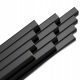 Stegu Set lamela Linea Single 12 komada, crne 3D, 275 cm