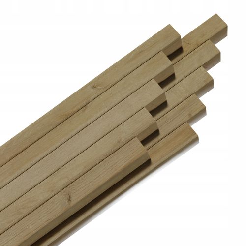 Stegu Linea Single Slim zidne lamele Set od 10 kom 3D 265 cm