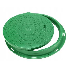 Poklopac šahta septičke jame 60/78 cm s bravom