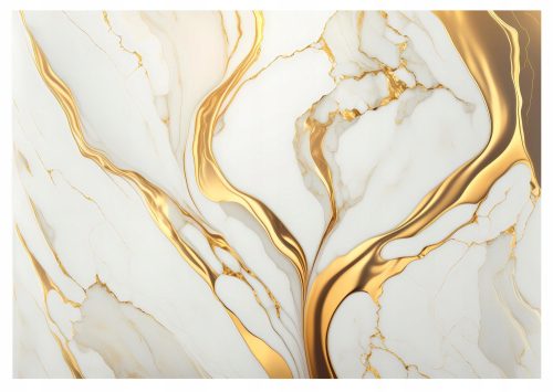 Zidna slika MARBLE GOLD Stone Apstraction 416x254