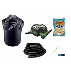   FILTR ZA RIBNJAK 8000L + UV LAMPA 9W + PUMPA 5000l/h + CRIJEVO