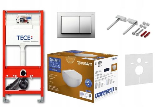 Tece Tece+Duravit+Tece Loop ugradbeni WC set