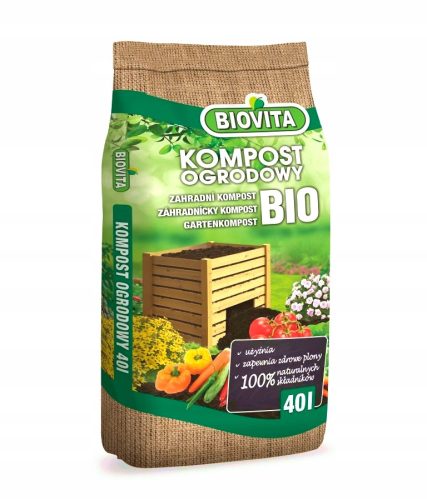 Biovita Zemlja 40L Organsko Gnojivo za Vrt