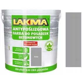   LAKMA Betonska Akrilna Boja AKRYBET B-30 EKO za Sivi Pod 10L Mat SIVA