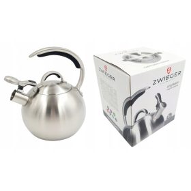   Tradicionalni čelični kuhalo za vodu Zwieger 2 l, nijanse sive i srebrne