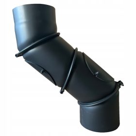   Art-Metal ispušno koljeno koljeno 120-4, podesivo, 4 segmenta, 120 mm