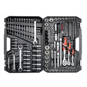    Zestaw narzędziowy 1/4", 3/8" i 1/2" kpl 150 szt YT-38811 YATO