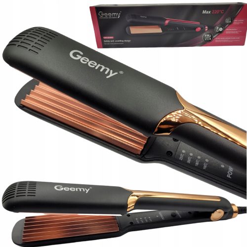 Geemy GM-2838W keramička pegla za kosu s jonizacijom valova