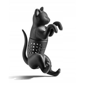 Gadget Master Mačji infuzer za čaj, crni