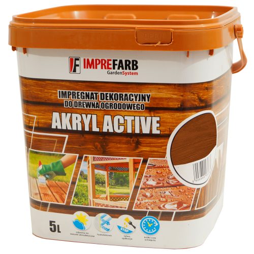 Imprefarb Active Teak Impregnacija za Drvo 5L