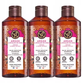   Gel za tuširanje i kupanje Arganovo ulje i Latice ruže Yves Rocher 400 ml