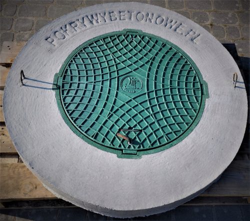 Betonski poklopac za vrtne otvore SA BRAVOM