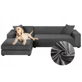  Navlaka za kauč (kauč) Haljina-namještaj siva