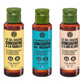   Mirisni set koncentriranih gelova za tuširanje Vanilla Monoi Coconut YVES ROCHER 3x100 ml