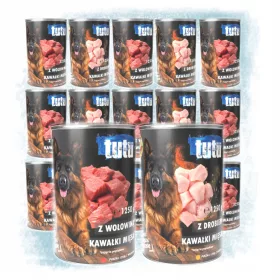    15 KG KOMADIĆA MESA 12 x 1250g Mokra hrana za pse u konzervi u umaku
