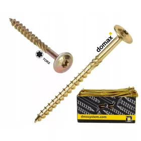 Wkręty ciesielskie talerzowe za drvo TORX 6x160 mm 50 kom.