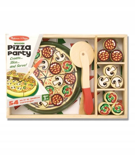 Drew Pizza za rezanje i slaganje za djecu
