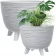  Posuda za cvijeće DTU24 29 cm x 29 x 24 cm promjer 29 cm plastična bijela