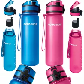 Aquaphor City filtrirajuća boca 0,5 l plava + roza