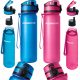 Aquaphor City filtrirajuća boca 0,5 l plava + roza