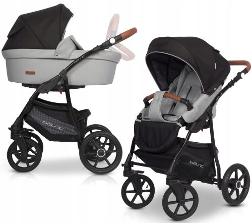Kolica RIKO Basic Plus Grey Fox 2u1