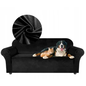  Navlaka za kauč (kauč) Haljina-namještaj crna