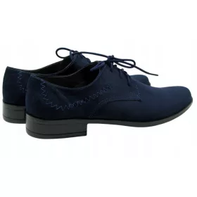   Dječačke kožne cipele za posebne prigode, tamnoplave boje, veličina 36 (116)