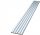 Lamele na sivom plemenitom filcu 275cm x 27cm - Bianco 638