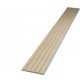 Lamele na sivom plemenitom filcu 275cm x 27cm - Hrast Villa 898