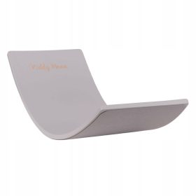 KiddyMoon Daska za balansiranje siva 83 x 29,5 x 1,7 cm