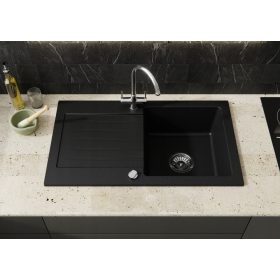 Granitni sudoper Brenor, crni granit