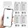 Zestaw termostatskih glava + TUYA Wi-Fi ZigBee gateway