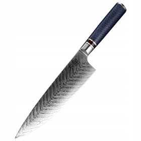 Japanski nož šefa kuhinje Fukutsu | Damask čelik VG-10