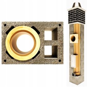 Dimnjak sa ventilacijom 5m KW2 GRALKO fi200 Difuz