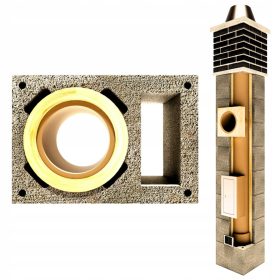 Gralko Univerzalni dimnjački sustav set 8 m 13 elemenata