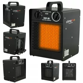   Nagrijavanje električnom grijačem Climative EHP-3B 3kW 230V