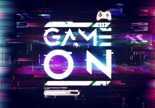 GAMING PAD omladinska foto tapeta sa natpisima 208x146