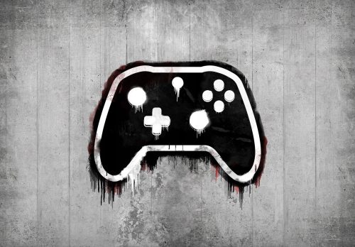 GAMING PAD omladinska foto tapeta sa natpisima 312x219