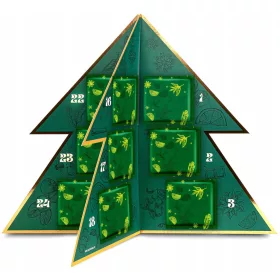    Adventski kalendar s čajem, 3D stojeća jelka, Nikoljdanski poklon