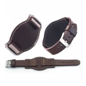   Kvalitetni kožni remen 2u1 s jastučićem TEKLA T-075.02 18 mm