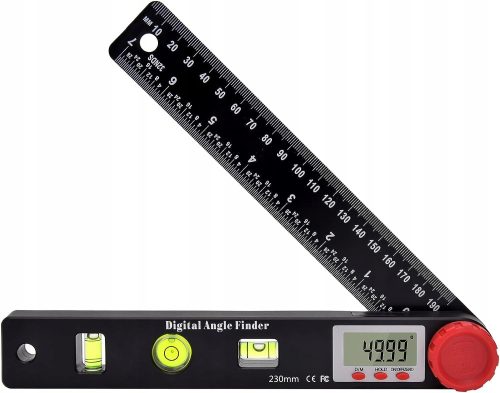 Digitalni Kutomjer Elektronički 230mm 360° + 3 Razine