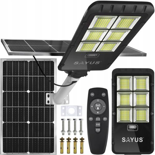  Sayus ulična svjetiljka 2400 W 6000 lm na baterije, solarna