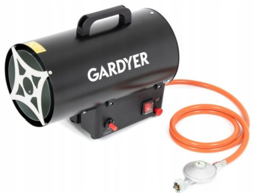 Nagrijivač plina Gardyer 15 kW HG1500 za prostorije do 150m2 s reduktorom